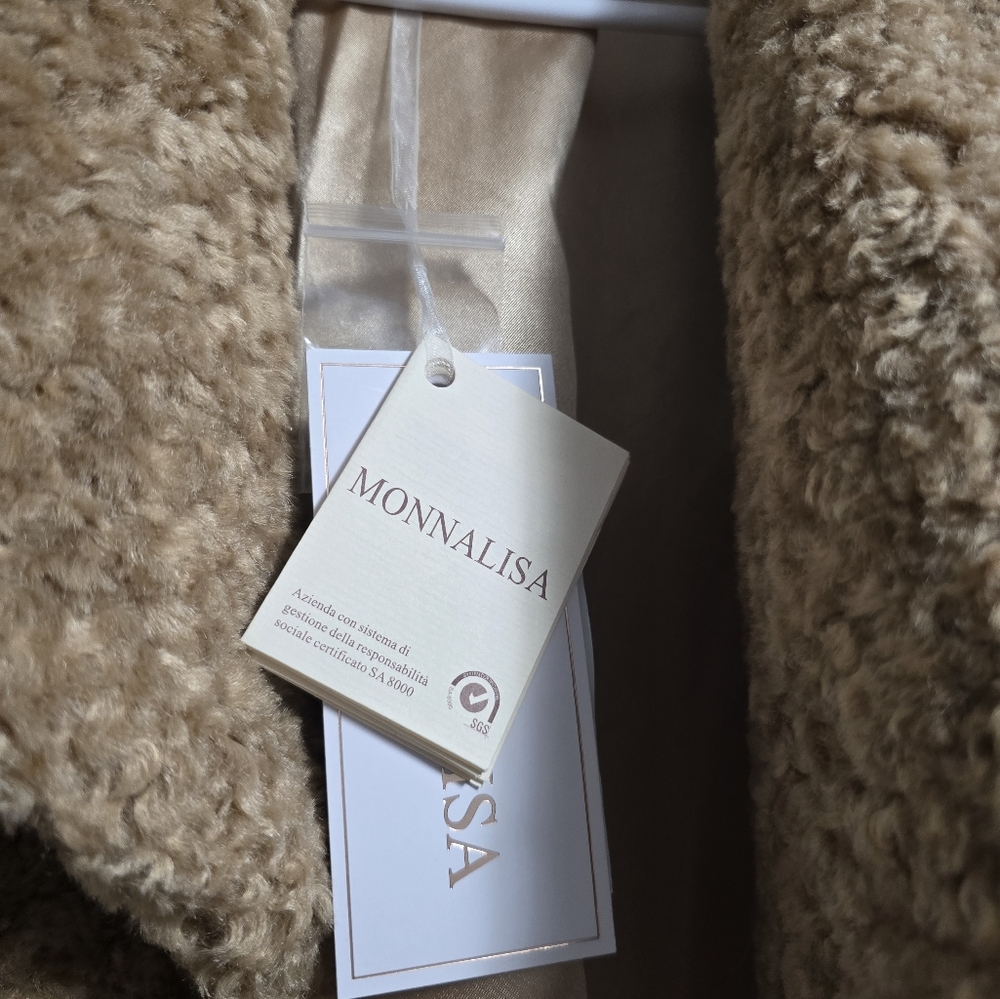 Monnalisa Teddy Coat
